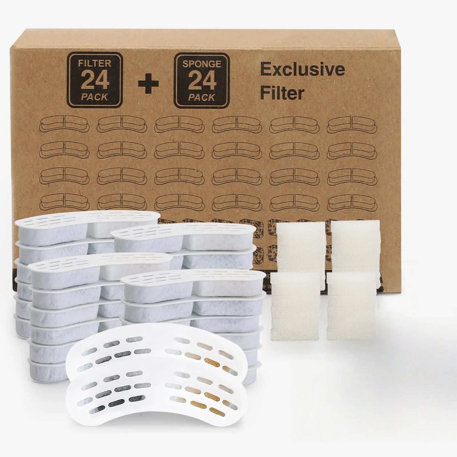Cat Water Fountain Filter Source Factory Wholesale Professional Pet Fountain Replaced Filter Accessories Cat Drinking Filters