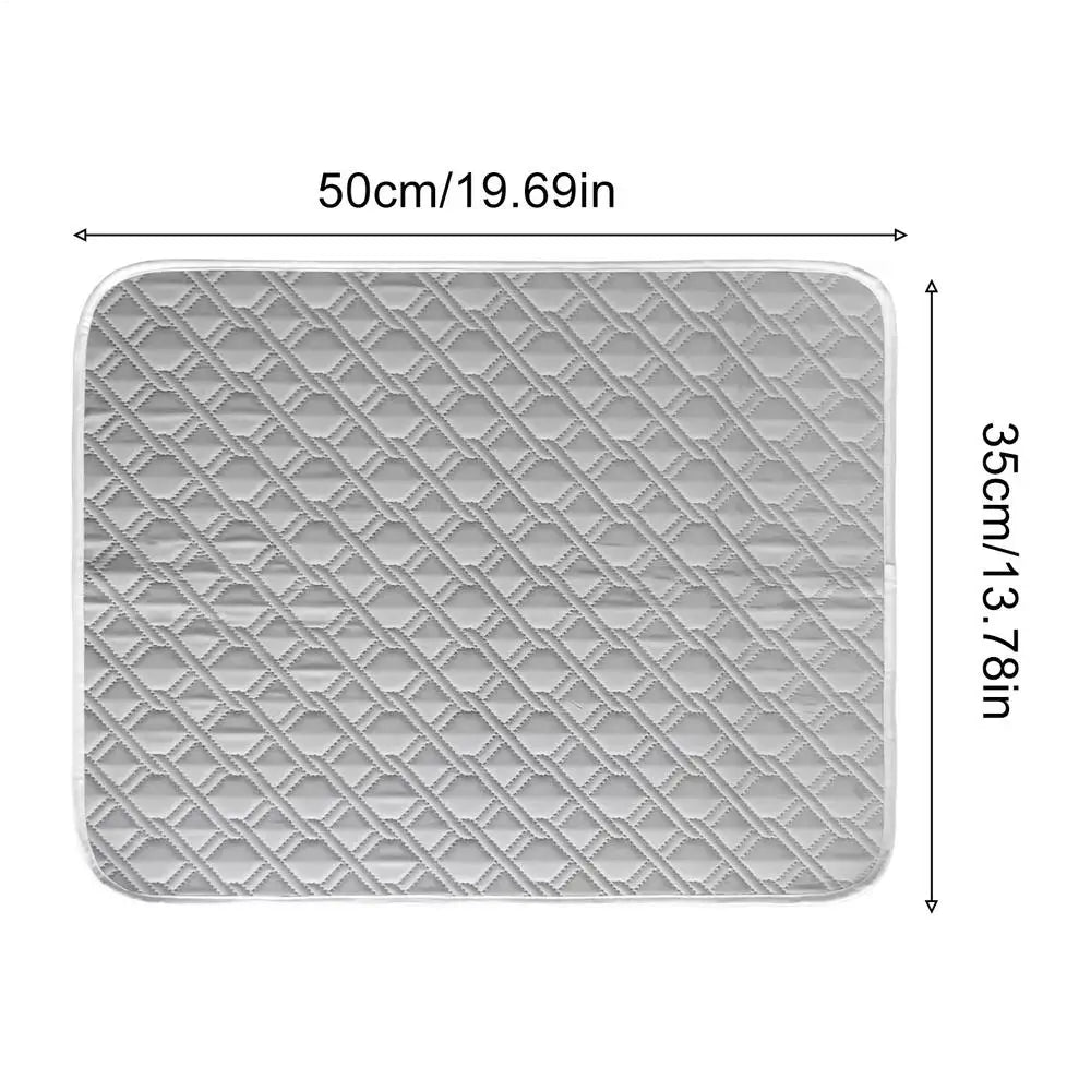 Cooling Pet Mat Breathable Washable Summer Pad Dog Cat Self Cool Blanket for Kennel Crate and Bed Sleeping Ice Pad Blanket
