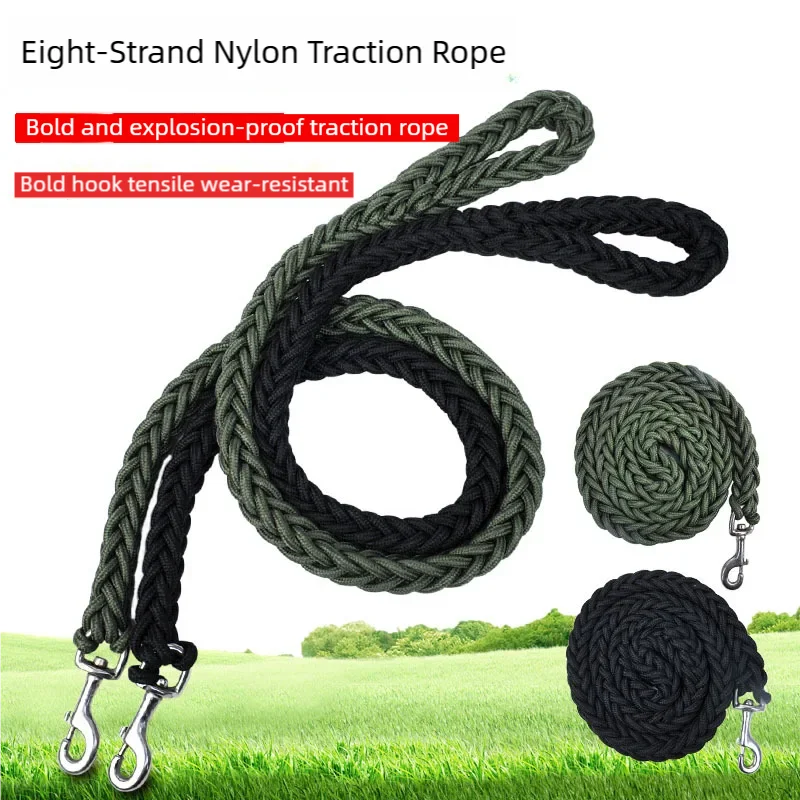 Dog leash for effective training and comfortable walking, strong and durable braid, suitable for large dogs, dog training leash