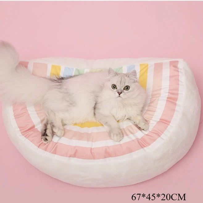 Pet Sofa Mat Soft Comfortable Cute Detachable Washing Pet Products Cushion Cat Dog Bed Mat Animals Sofa Sleeping Accessories