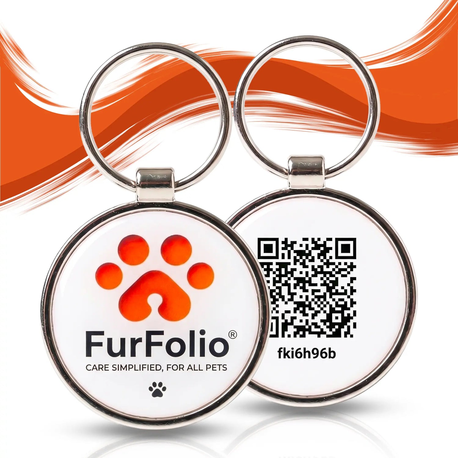 QR Code Pet Identification Tag – Smart Tag for Dogs and Cats – Owner Contact via Scan – Lost Pet Recovery – No Subscription Required