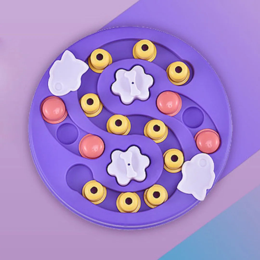 Dog Developmental Toys Game Dog Training Relaxation Tools Pet Leakage Devices Puzzle Food Feeder Toys for IQ Mental Enrichment