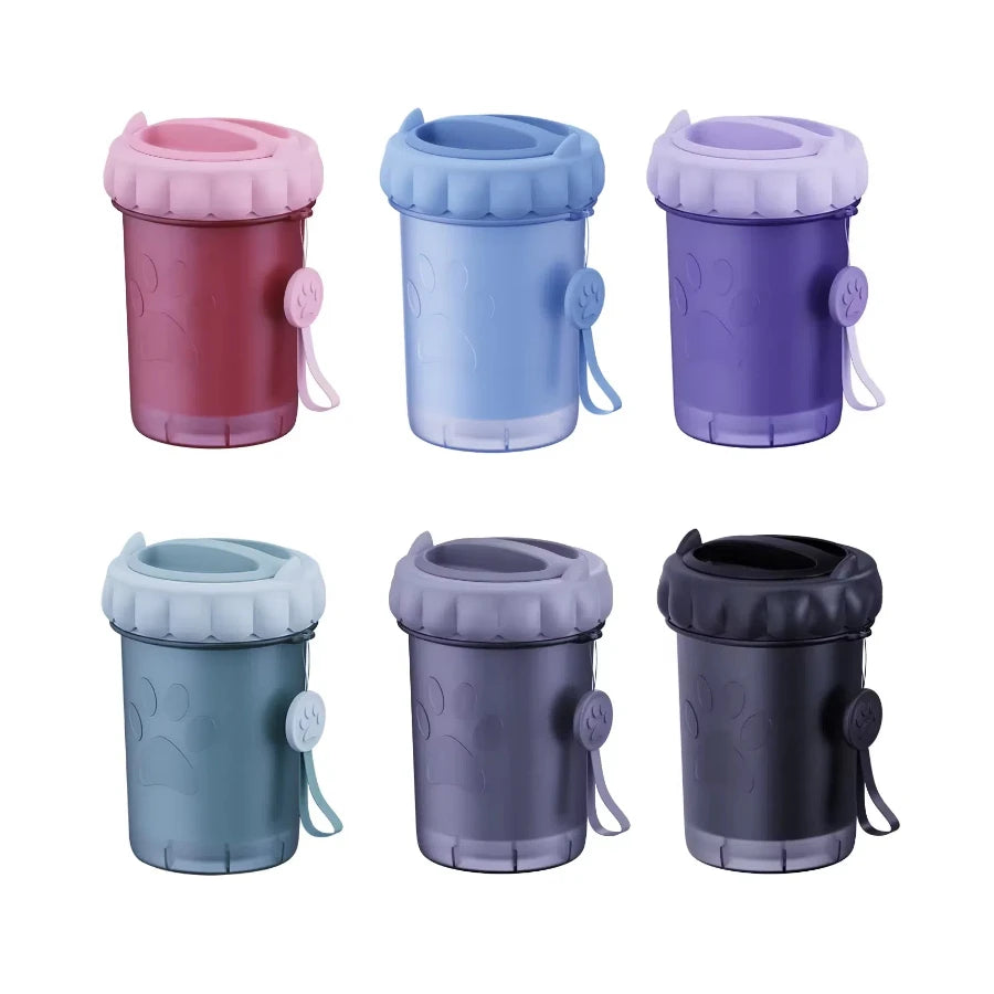 Dog Paw Cleaner for Dogs Large/Petite Paw Washer Portable Pet Feet Washer Brush Dog Foot Washer with TPR